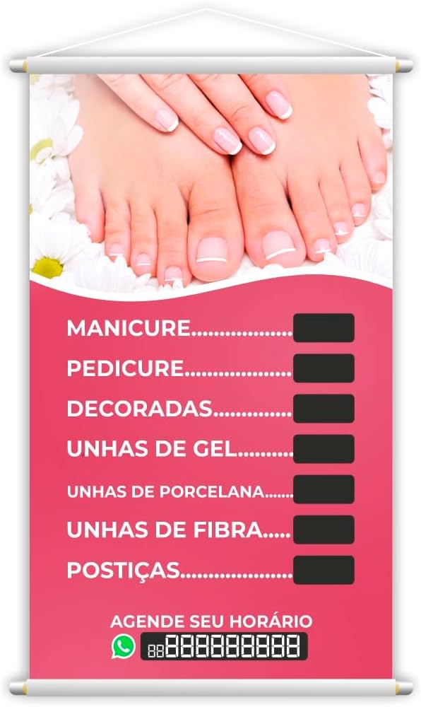 A Importância da Sinalização Interna: Placas de Preço e Informações Essenciais para Manicures