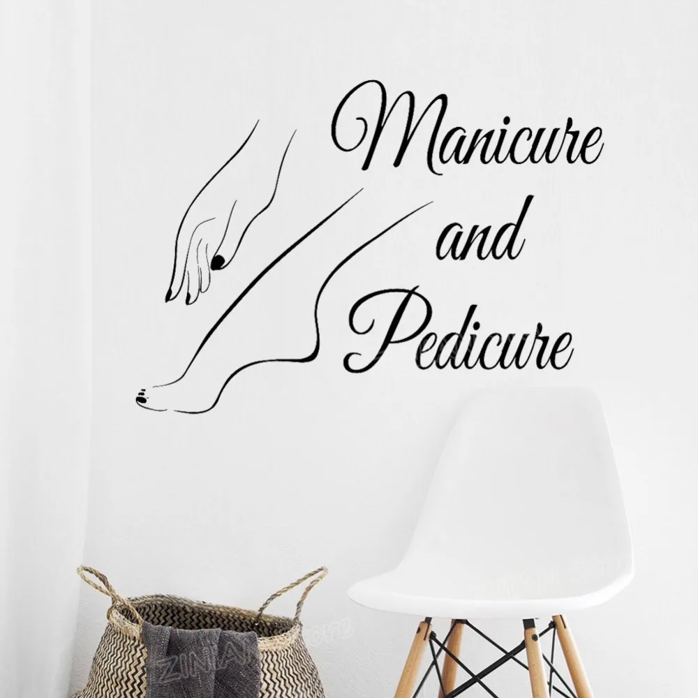 placa manicure e pedicure