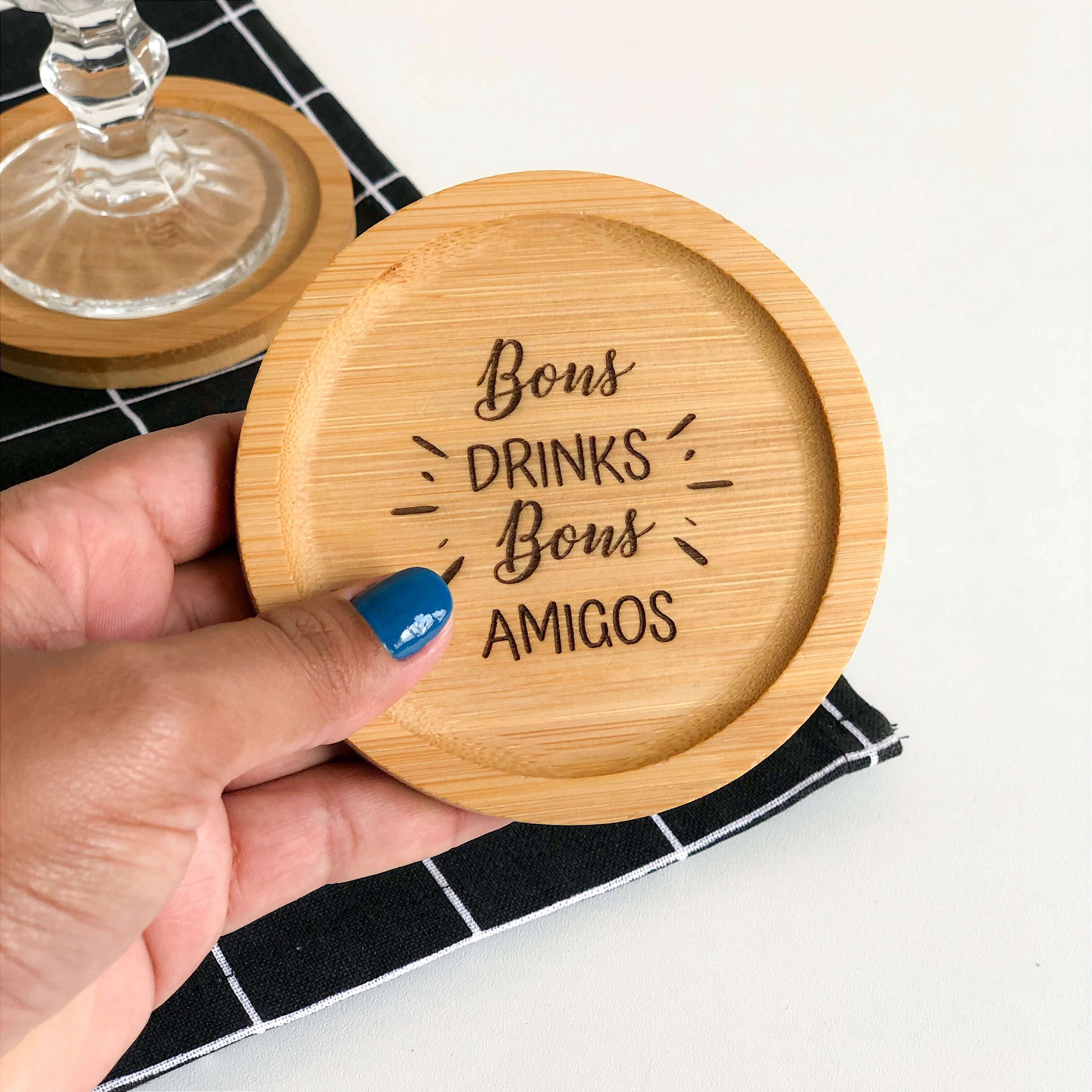 porta copos para sofá