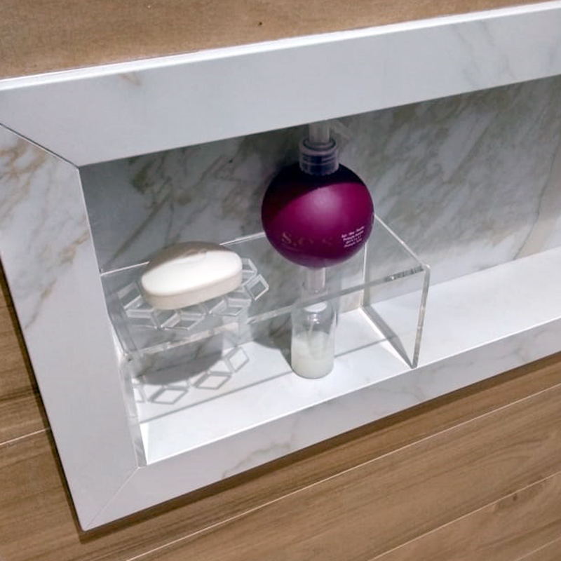 porta shampoo sem furar