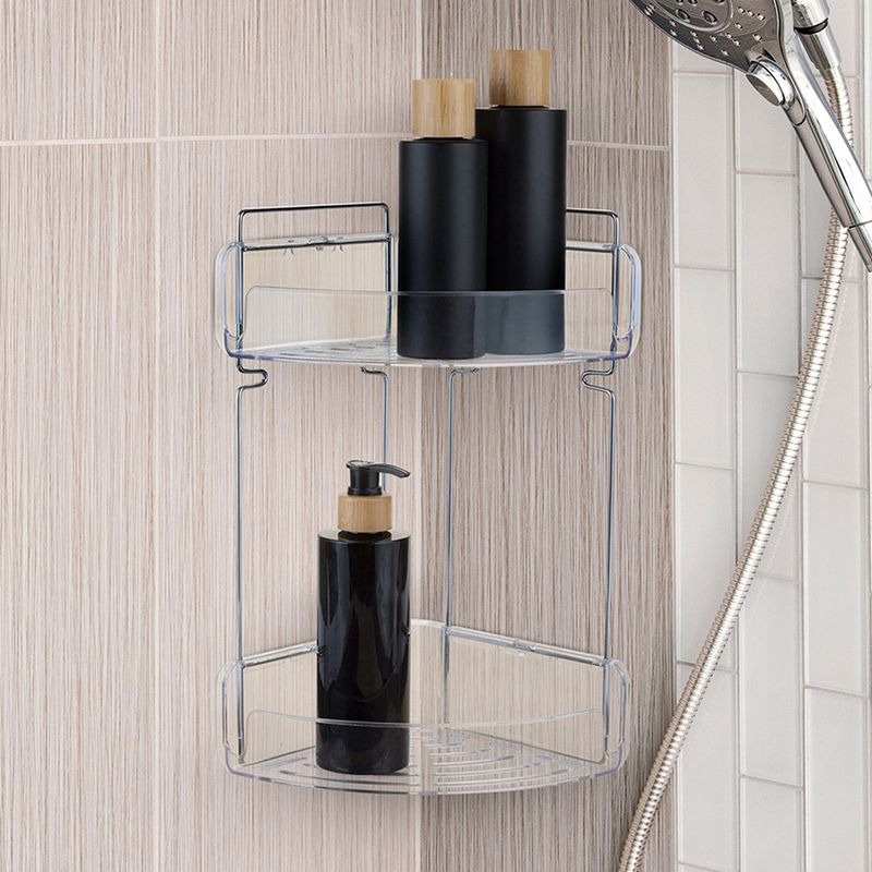 porta shampoo de alumínio