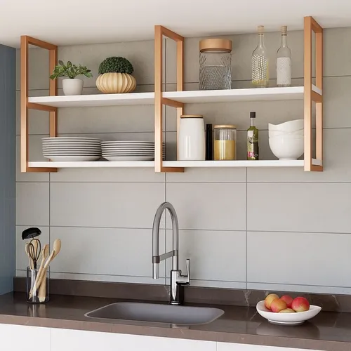 erros comuns ao instalar prateleira flutuante na cozinha