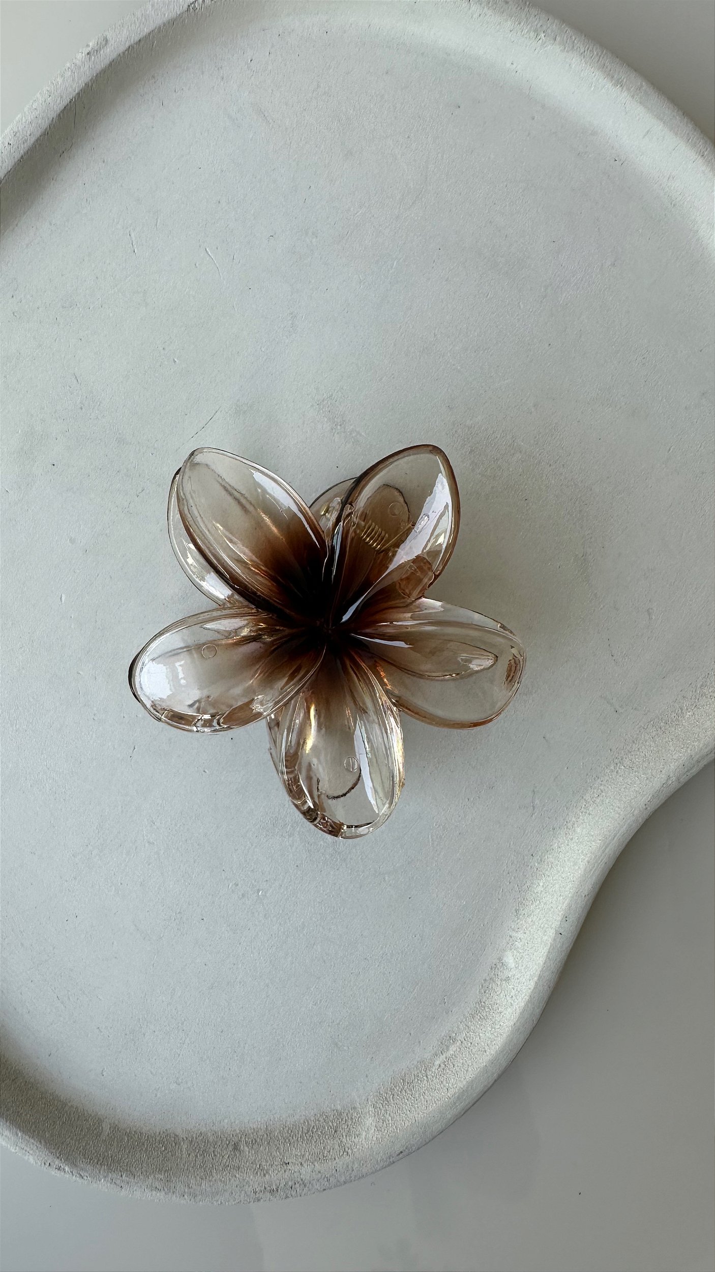 Acessório de cabelo tropical