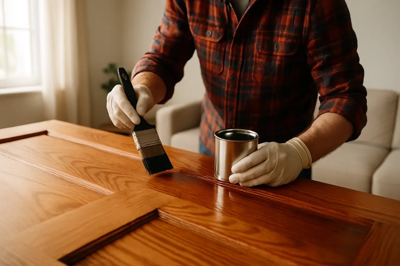melhores vernizes para porta de madeira
