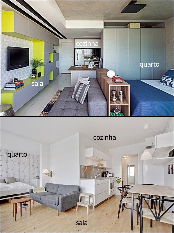 Quarto E Sala Juntos