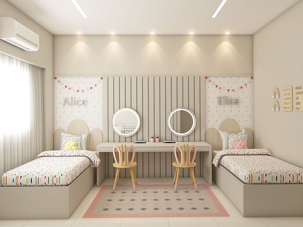 quarto e sala juntos vs separados