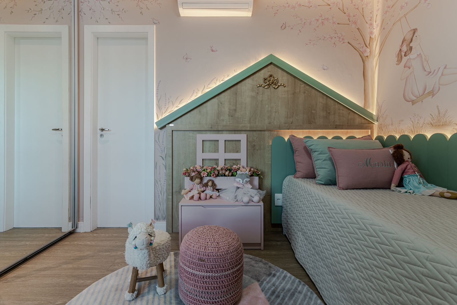 quarto feminino lilas