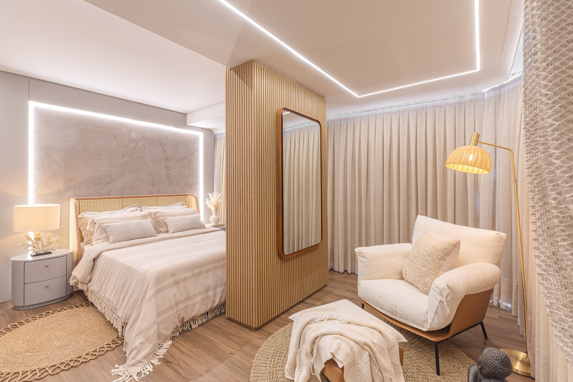 quarto moderno feminino