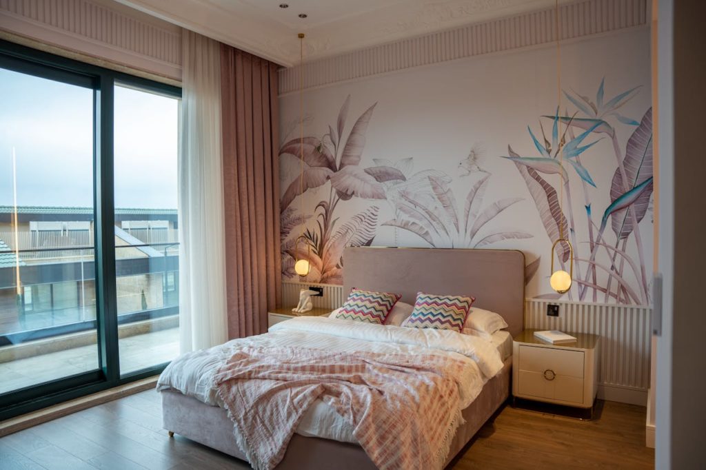 inspiração quarto moderno feminino