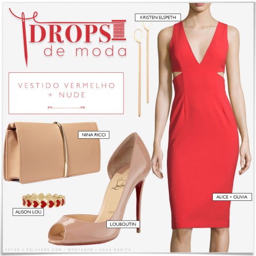 Acessórios que transformam o look com vestido vermelho