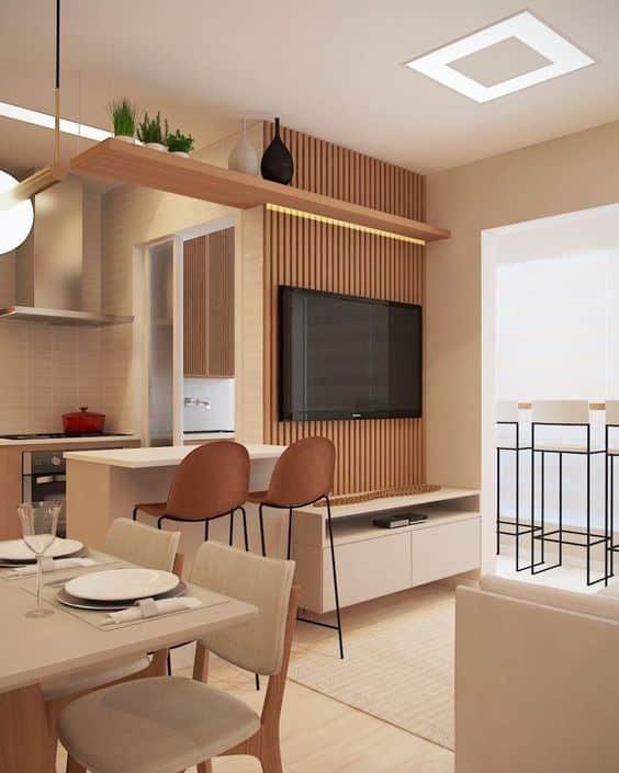 rack para sala pequena com profundidade 30cm