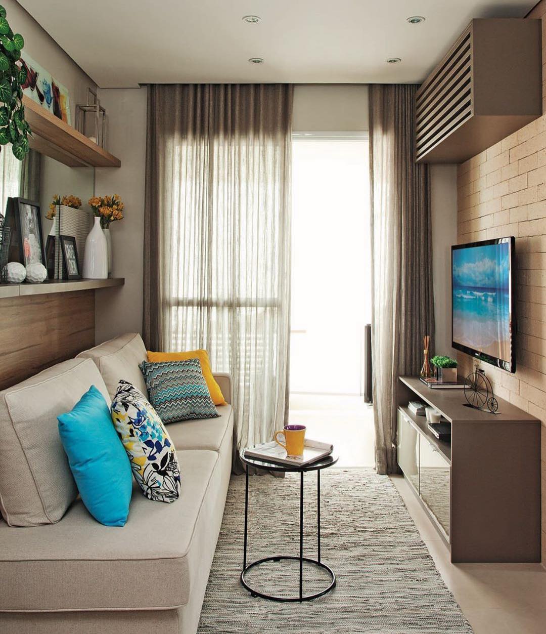 rack para sala de estar pequena