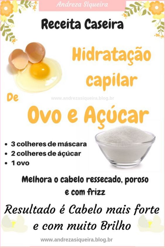 melhores receitas caseiras cabelo para brilho e maciez