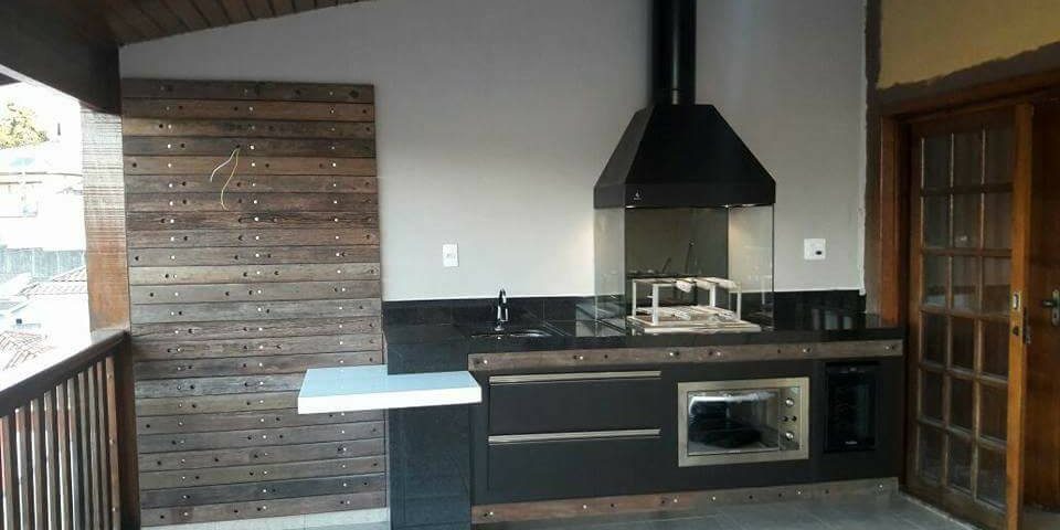 ideias criativas area lazer churrasqueira forno lenha