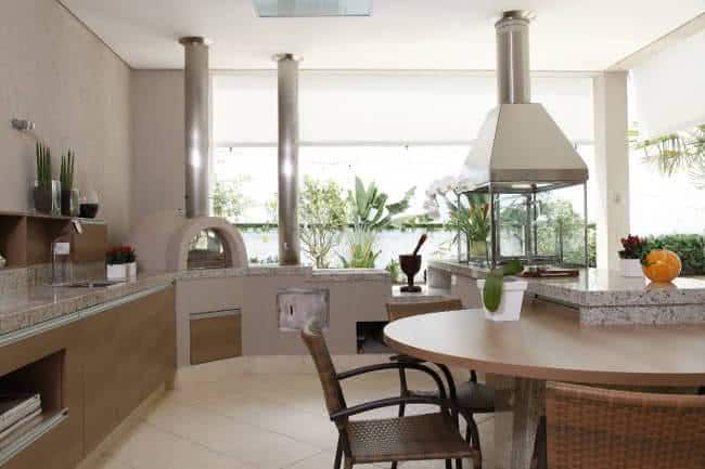 churrasqueira pre moldada ou alvenaria para area de lazer