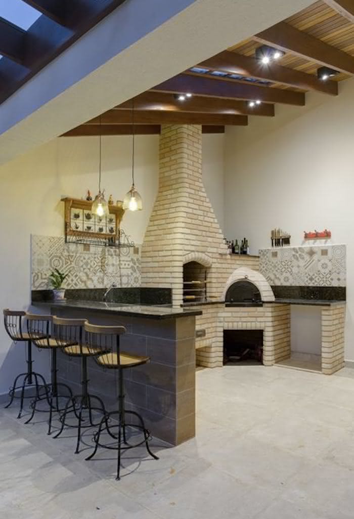 churrasqueira pre moldada ou alvenaria para area de lazer