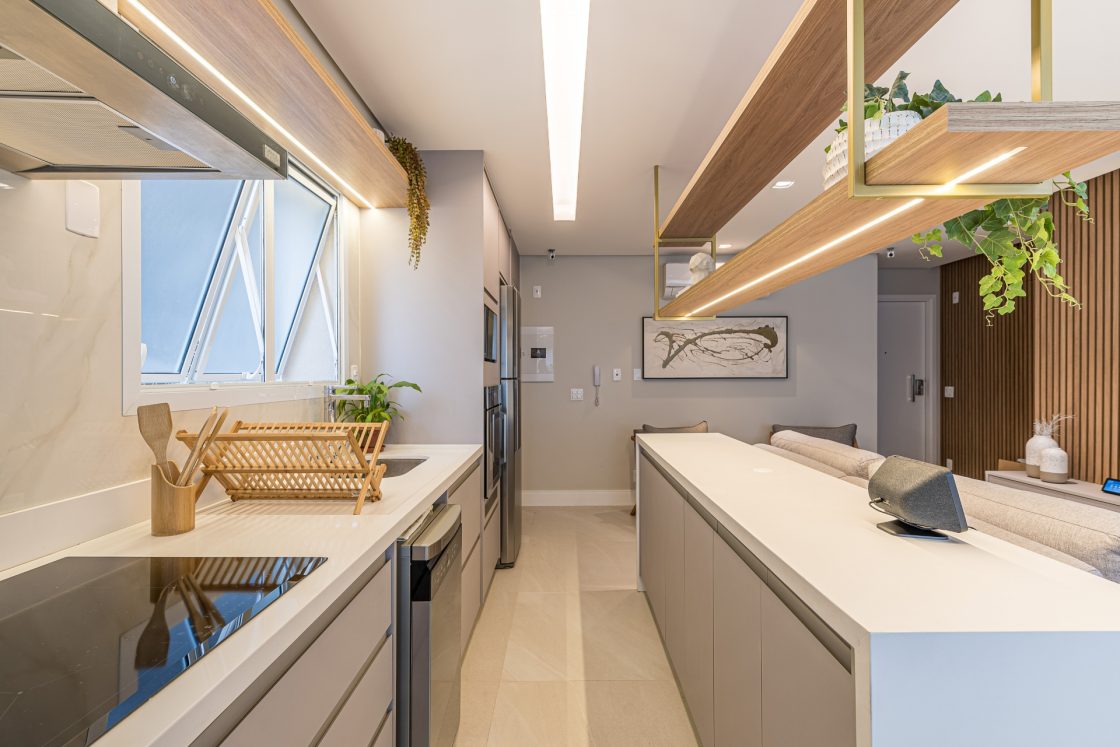 como embutir maquina lava e seca bancada cozinha