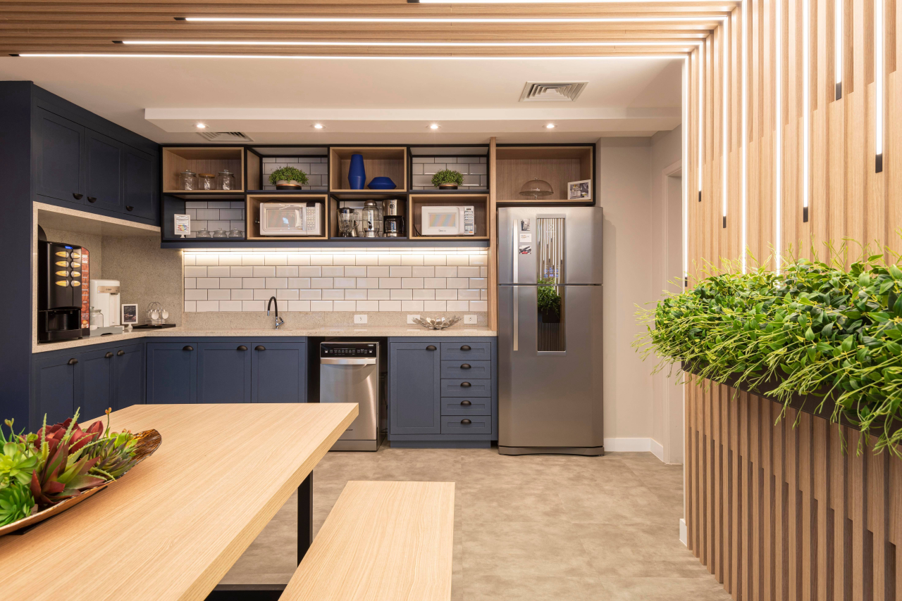 divisoria vidro ou porta correr cozinha lavanderia