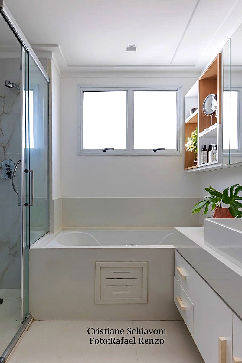 erros comuns ao instalar banheira em banheiro pequeno