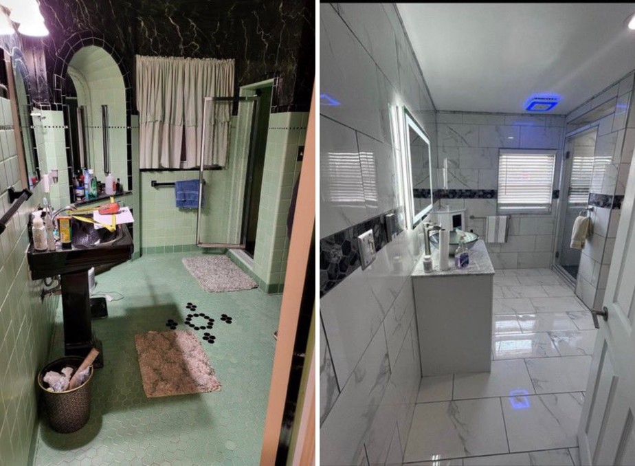 como limpar porcelanato polido no banheiro sem manchar