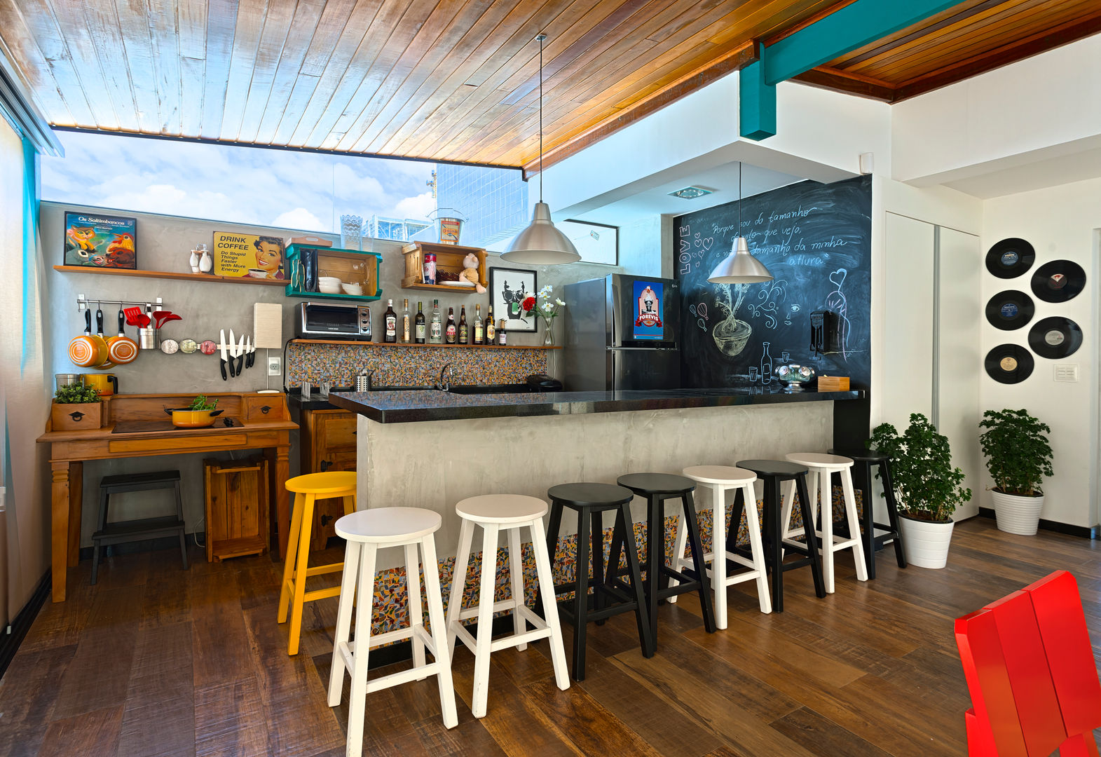 ideias de decoração para bar em casa pequeno