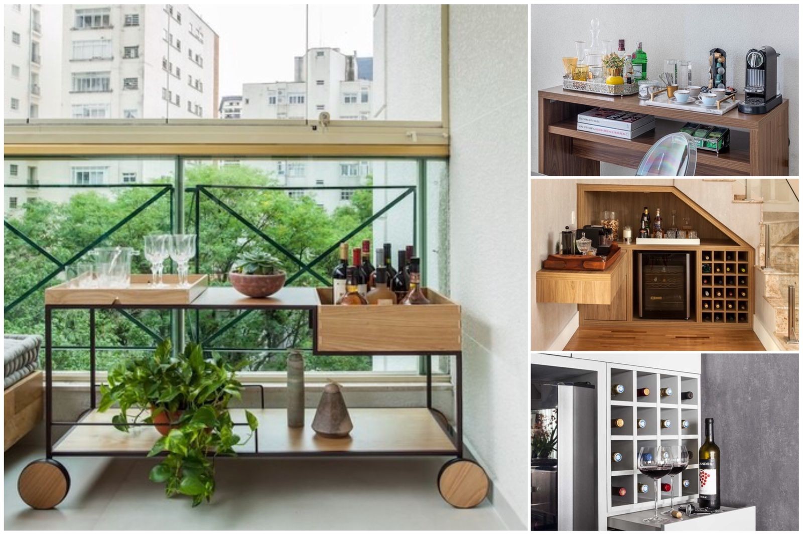 ideias de decoração para bar em casa pequeno