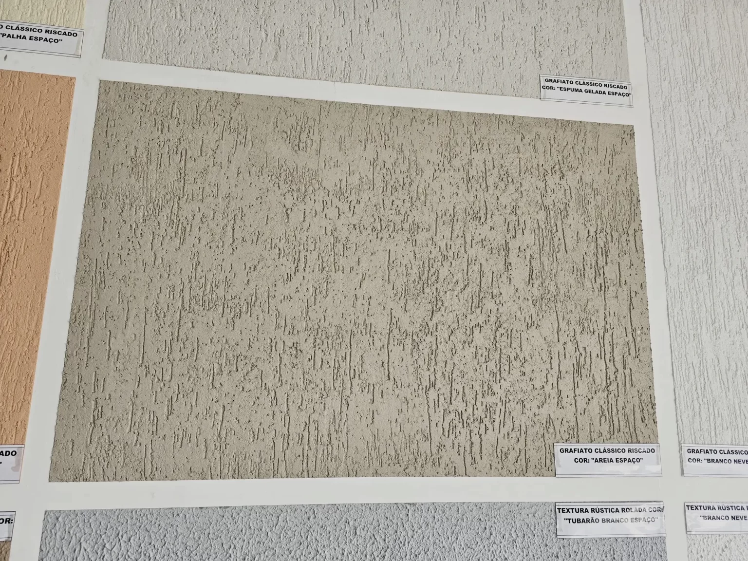 erros comuns na aplicação de textura projetada