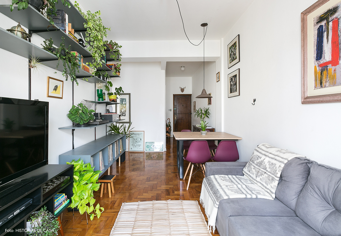 como otimizar espaço em flat com marcenaria planejada