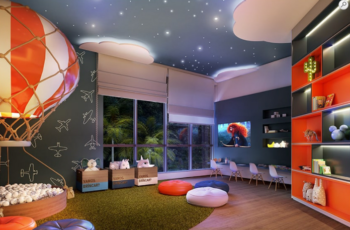 ideias criativas espaço kids residencial pequeno