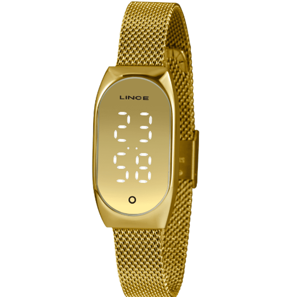 Relógio digital feminino com cronômetro