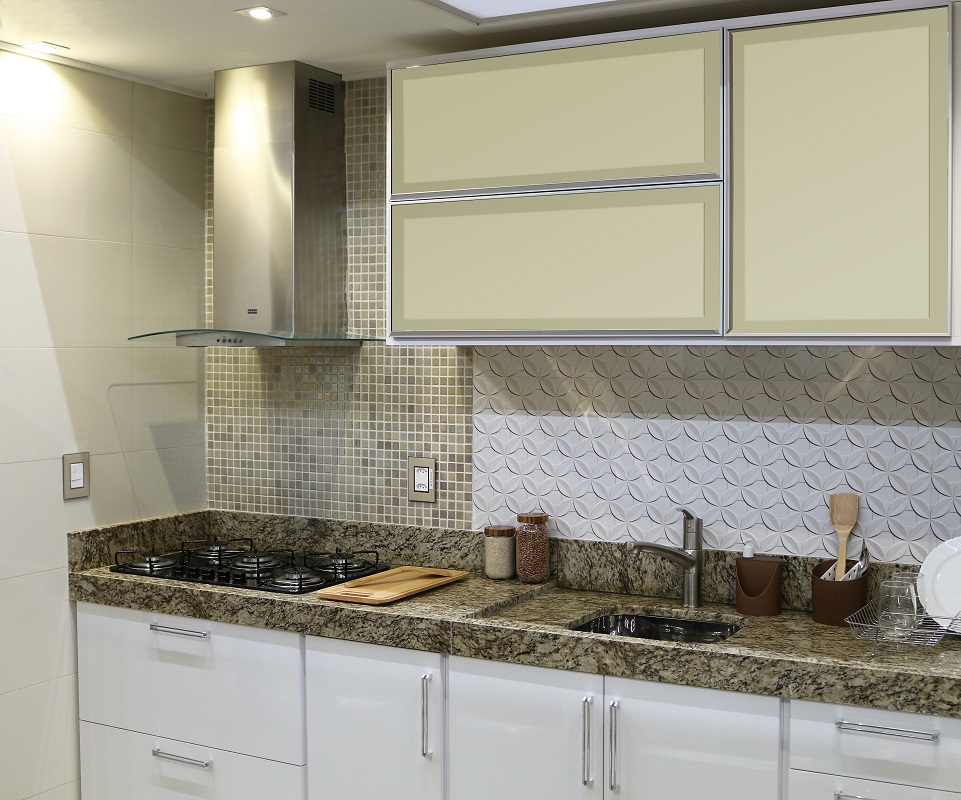 ideias de revestimento para cozinha moderna pequena