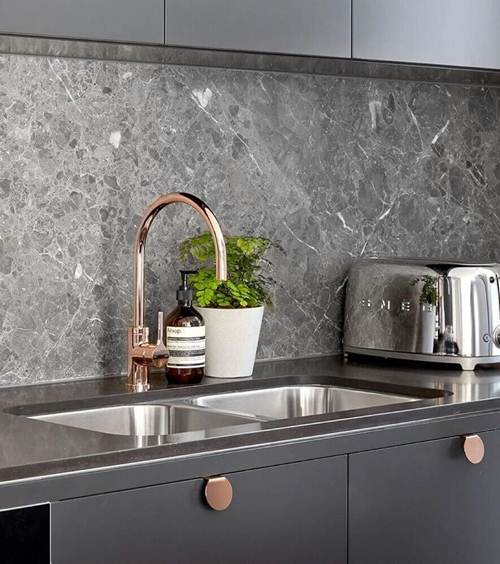 ideias de revestimento para cozinha moderna pequena