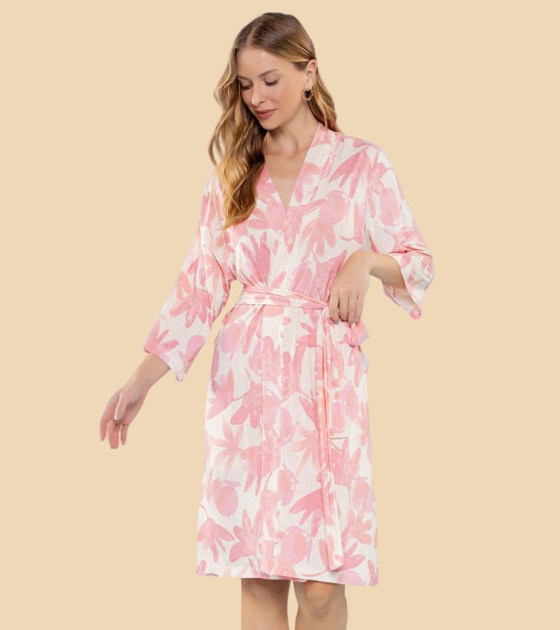 Robe confortável feminino