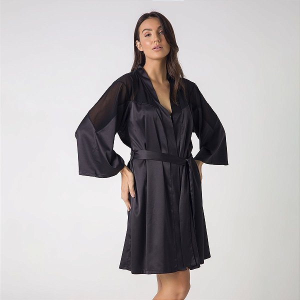Robe de algodão feminino