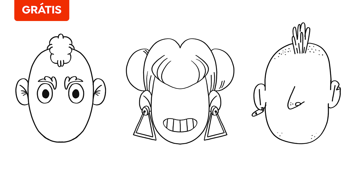 5 Atividades Criativas de Rosto para Completar na Educação Infantil