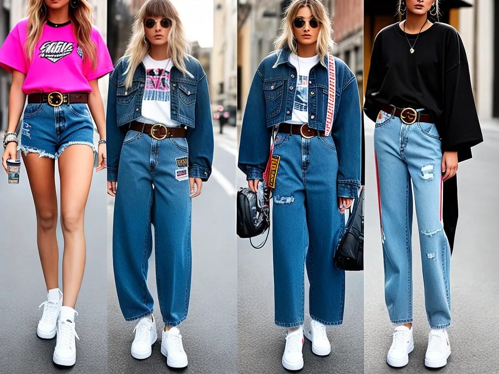 acessórios anos 80 femininos