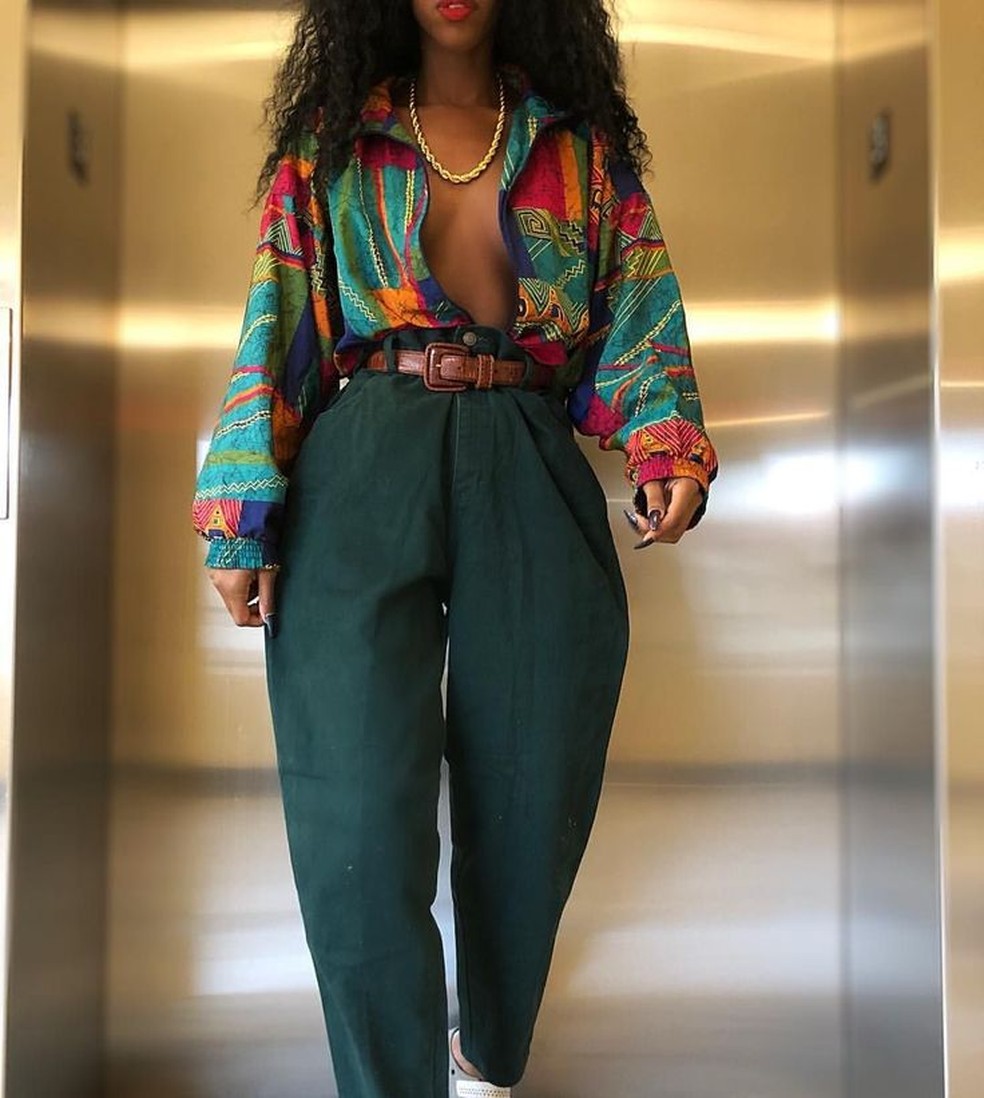 moda anos 80 feminina atual