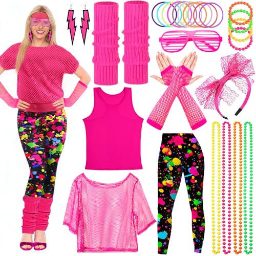 como se vestir anos 80 feminina