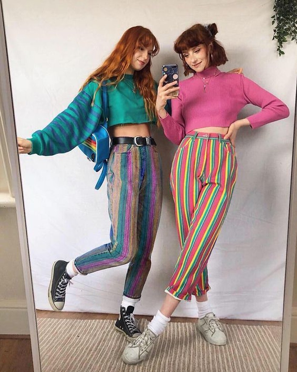 roupas vintage anos 80