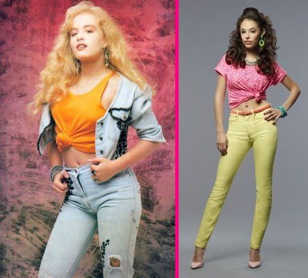 tendências moda anos 80