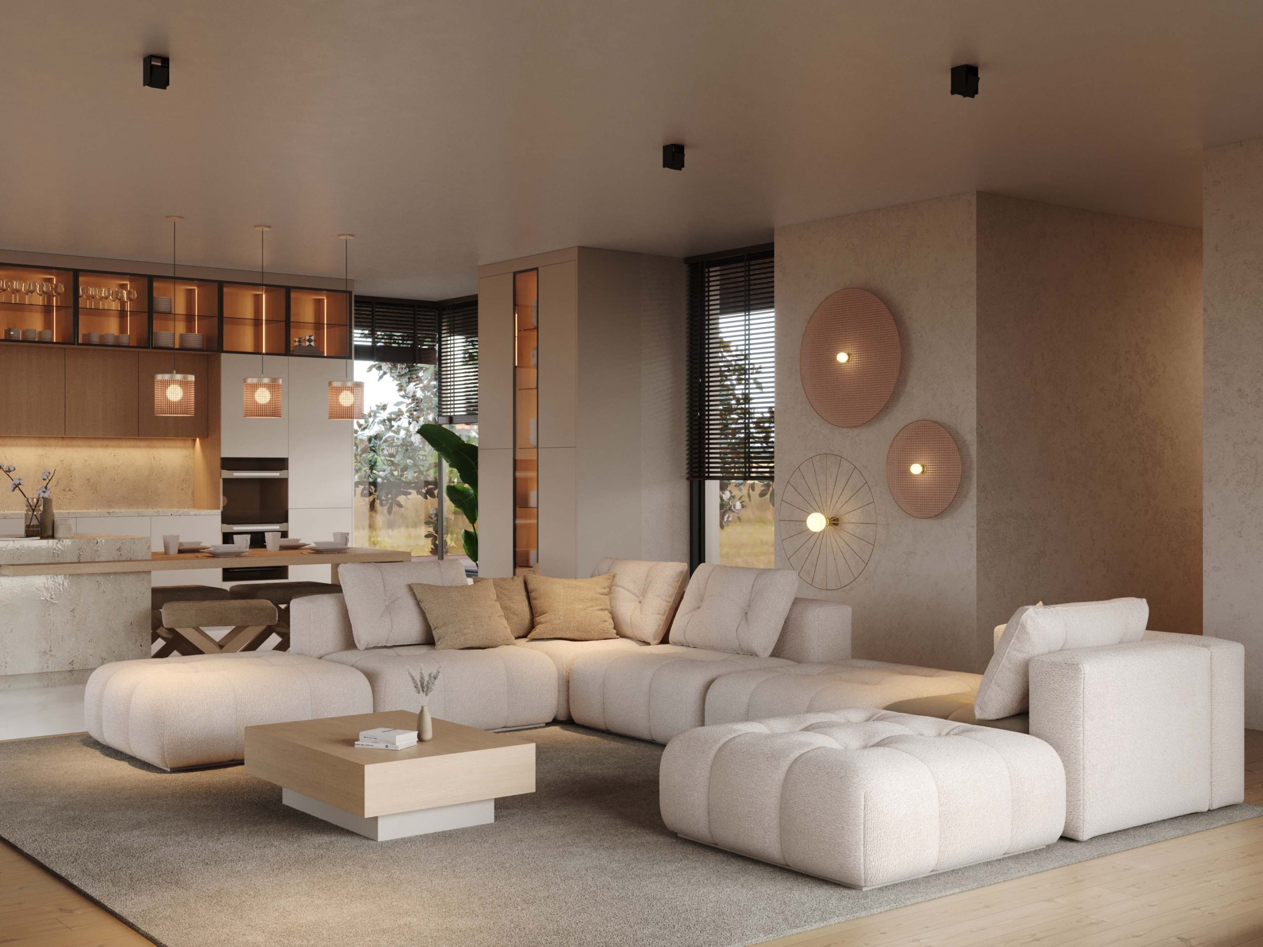 custo para montar sala escandinava