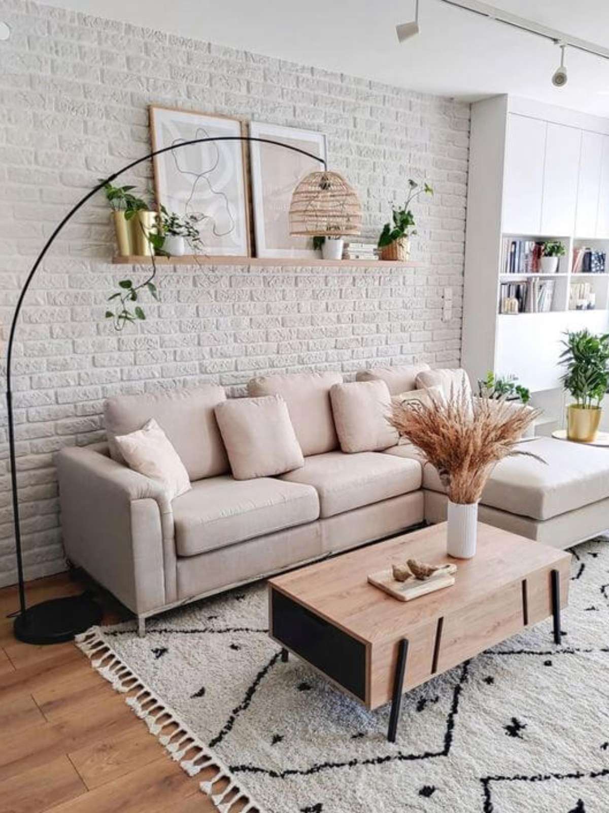 sala de estar estilo escandinavo