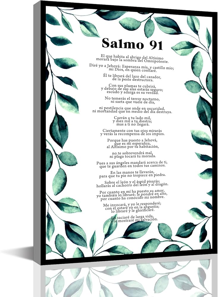 salmo 91 letra grande