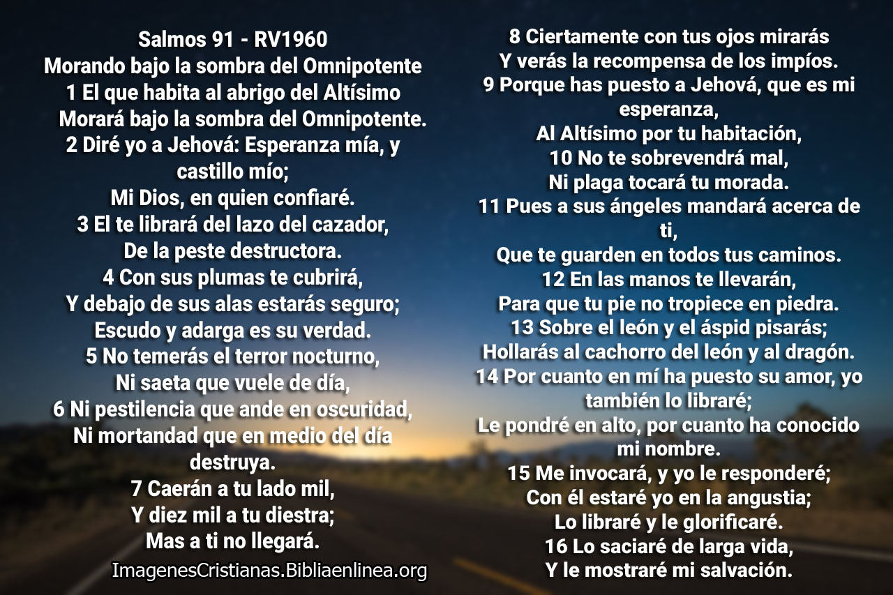 salmo 91 letra grande