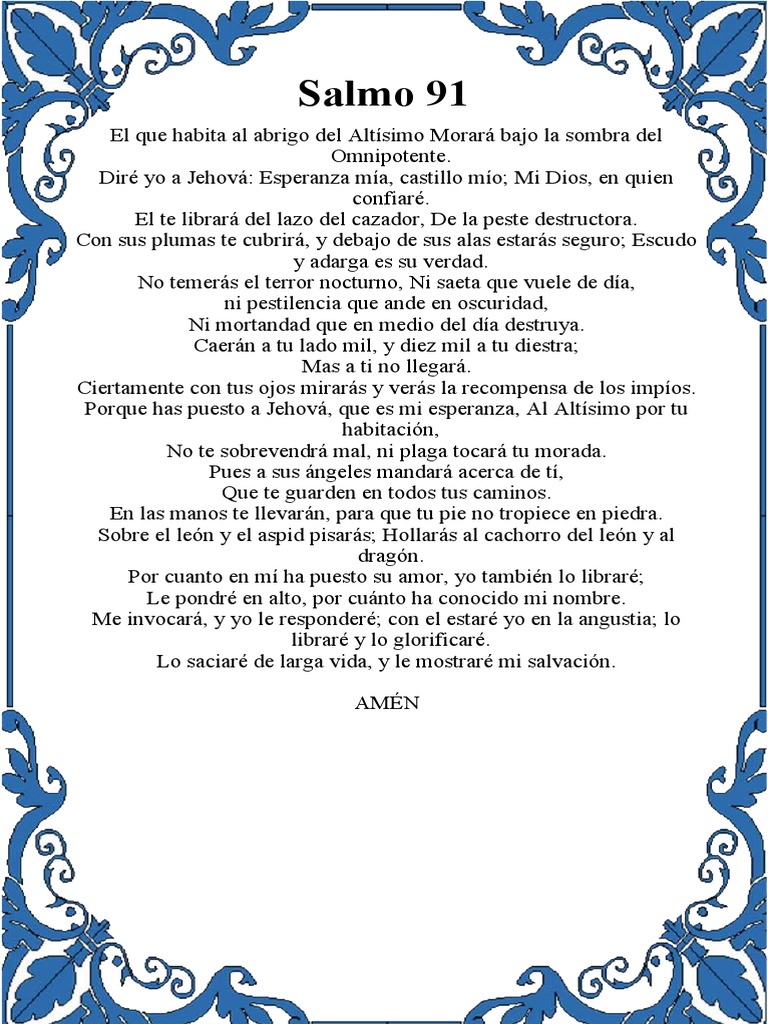salmo 91 significado
