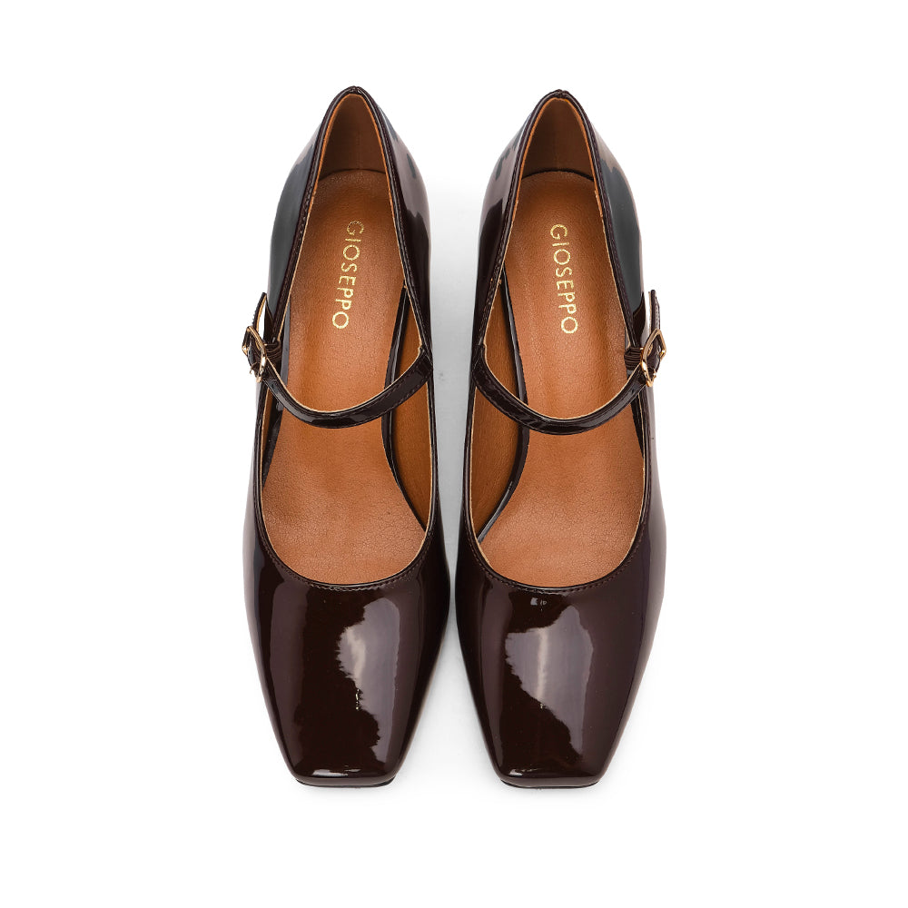 Sapato Mary Jane de verniz