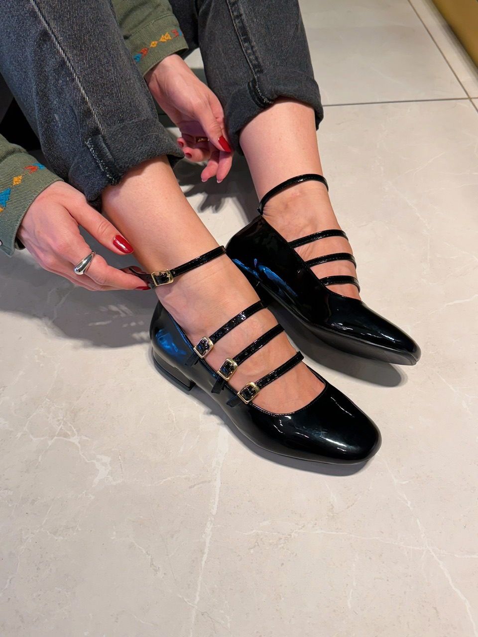 Sapato Mary Jane infantil