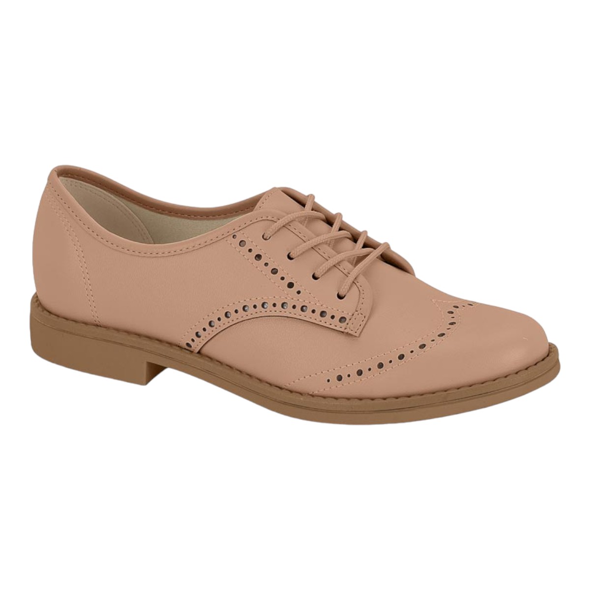 sapato oxford feminino caramelo