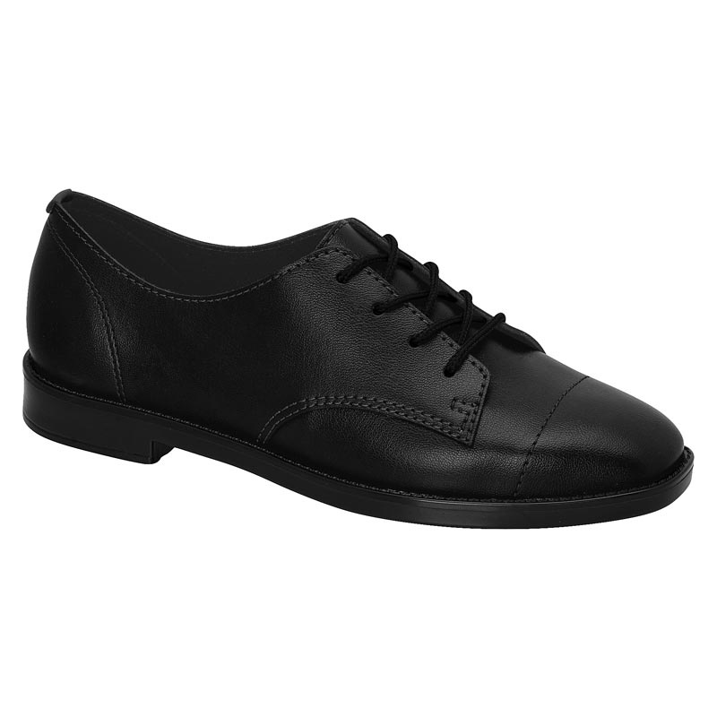 sapato oxford feminino bico redondo
