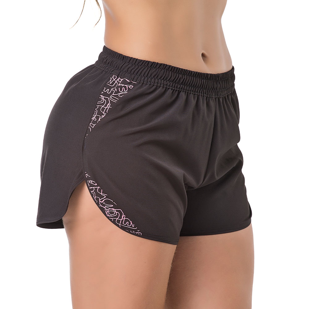 Shorts de corrida feminino leve